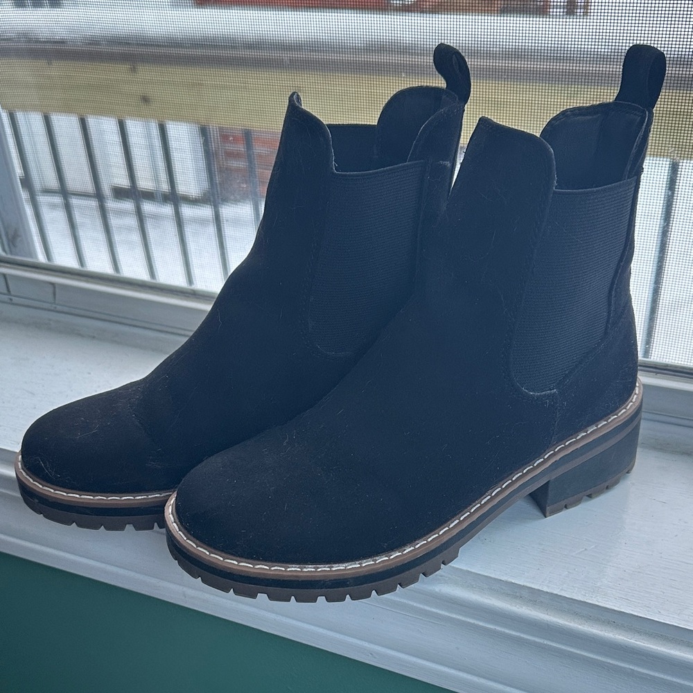 Kenzie Black Ankle Boots